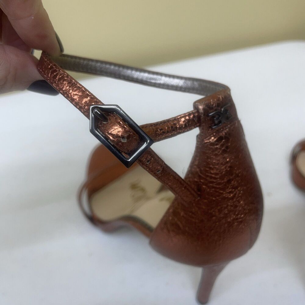 Sam Edelman Metallic Brown Heels - Picture 9 of 14